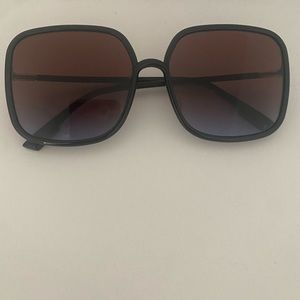 Dior oversized square sunglasses